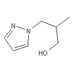 2-methyl-3-(1H-pyrazol-1-yl)propan-1-ol