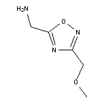 [3-(methoxymethyl)-1,2,4-oxadiazol-5-yl]methylamine HCl