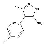 4-(4-fluorophenyl)-3-methyl-1H-pyrazol-5-amine