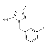 1-(3-chlorobenzyl)-3-methyl-1H-pyrazol-5-amine HCl