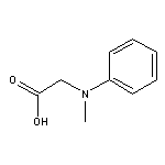 [methyl(phenyl)amino]acetic acid HCl