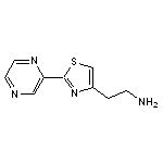 2-(2-pyrazin-2-yl-1,3-thiazol-4-yl)ethanamine