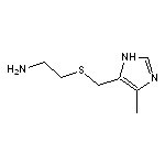 2-{[(5-methyl-1H-imidazol-4-yl)methyl]thio}ethanamine 2 HCl