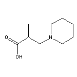 2-methyl-3-piperidin-1-ylpropanoic acid HCl