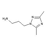 3-(3,5-dimethyl-1H-1,2,4-triazol-1-yl)propan-1-amine