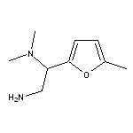 N-[2-amino-1-(5-methyl-2-furyl)ethyl]-N,N-dimethylamine