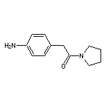 4-(2-oxo-2-pyrrolidin-1-ylethyl)aniline