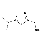 [(5-isopropylisoxazol-3-yl)methyl]amine hydrochloride HCl