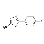 2-Amino-5-(4-fluorophenyl)-1,3,4-oxadiazole