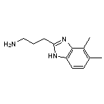 3-(6,7-dimethyl-1H-benzimidazol-2-yl)propan-1-amine HCl