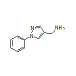 N-Methyl-1-(1-phenyl-4-pyrazolyl)methanamine