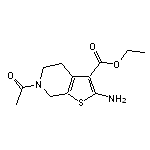 ethyl 6-acetyl-2-amino-4,5,6,7-tetrahydrothieno[2,3-c]pyridine-3-carboxylate