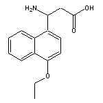 3-amino-3-(4-ethoxy-1-naphthyl)propanoic acid