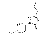 4-(5-oxo-3-propyl-2,5-dihydro-1H-pyrazol-1-yl)benzoic acid