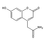 2-(7-hydroxy-2-oxo-2H-chromen-4-yl)acetamide