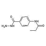 N-[4-(hydrazinocarbonyl)phenyl]propanamide