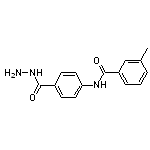 N-[4-(hydrazinocarbonyl)phenyl]-3-methylbenzamide