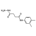 N-(3,4-dimethylphenyl)-4-hydrazino-4-oxobutanamide