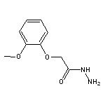 2-(2-methoxyphenoxy)acetohydrazide