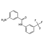 3-amino-N-[3-(trifluoromethyl)phenyl]benzamide