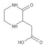 2-(3-oxo-2-piperazinyl)acetic acid