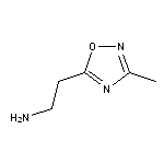 3-Methyl-1,2,4-oxadiazole-5-ethanamine