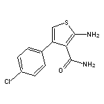 2-amino-4-(4-chlorophenyl)thiophene-3-carboxamide