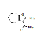 2-Amino-5,6,7,8-tetrahydro-4H-cyclohepta[b]thiophene-3-carboxamide