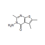 3-Amino-2,5,6-trimethylthieno[2,3-d]pyrimidin-4(3H)-one