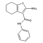 2-amino-N-phenyl-4,5,6,7-tetrahydro-1-benzothiophene-3-carboxamide