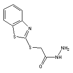 2-(1,3-benzothiazol-2-ylthio)acetohydrazide