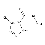 4-chloro-1-methyl-1H-pyrazole-5-carbohydrazide