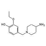 4-[(4-aminopiperidin-1-yl)methyl]-2-ethoxyphenol