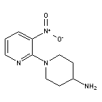 1-(3-nitropyridin-2-yl)piperidin-4-amine