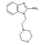 1-(2-morpholin-4-ylethyl)-1H-benzimidazol-2-amine