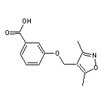 3-[(3,5-dimethylisoxazol-4-yl)methoxy]benzoic acid