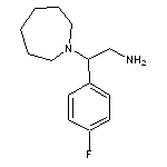 2-azepan-1-yl-2-(4-fluorophenyl)ethanamine