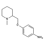 4-[(1-methylpiperidin-2-yl)methoxy]aniline