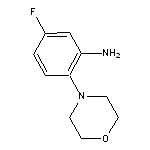 5-fluoro-2-morpholin-4-ylaniline