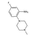 5-Fluoro-2-(4-methyl-piperazin-1-yl)-phenylamine