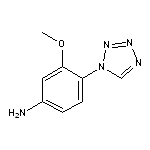 3-methoxy-4-(1H-tetrazol-1-yl)aniline