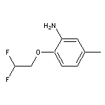 2-(2,2-difluoroethoxy)-5-methylaniline HCl