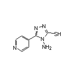 4-Amino-5-(pyridin-4-yl)-4H-1,2,4-triazole-3-thiol