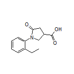 1-(2-Ethylphenyl)-5-oxopyrrolidine-3-carboxylic Acid