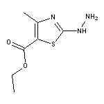 ethyl 2-hydrazino-4-methyl-1,3-thiazole-5-carboxylate HCl