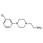 2-[4-(3-chlorophenyl)piperazin-1-yl]ethanamine