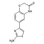 6-(2-Amino-4-thiazolyl)-2H-benzo[b][1,4]oxazin-3(4H)-one