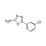 2-Amino-5-(3-chlorophenyl)-1,3,4-oxadiazole