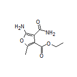 Ethyl 5-Amino-4-carbamoyl-2-methylfuran-3-carboxylate