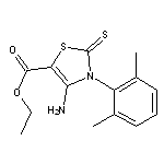 ethyl 4-amino-3-(2,6-dimethylphenyl)-2-thioxo-2,3-dihydro-1,3-thiazole-5-ca rboxylate